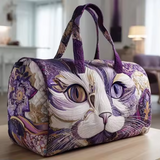 ハンドメイド ソフトトラベルバッグ