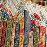 ハンドメイド・キルティングトートバッグ｜おとぎ話の図書館