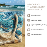Handcrafted Beach Bag | Turtle Ocean Escape