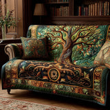 Carolena - Quilted Sofa Cover Roots of Nature