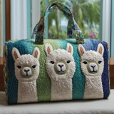 ハンドメイド ソフトトラベルバッグ