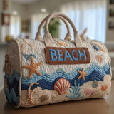 ハンドメイド ソフトトラベルバッグ