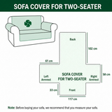 Alba - Quilted Sofa Cover Landscape of the Canyon