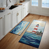 Non-slip Kitchen Mat – Lighthouse and Calm Sea
