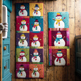 Non-slip Kitchen Rug – Winter Kitchen Rug Snowman