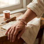 Petal Copper Bracelet – view 2