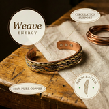 Wave Copper Bracelet – view 3