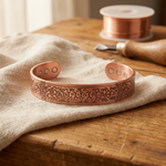 Relic Copper Bracelet – handmade from pure copper