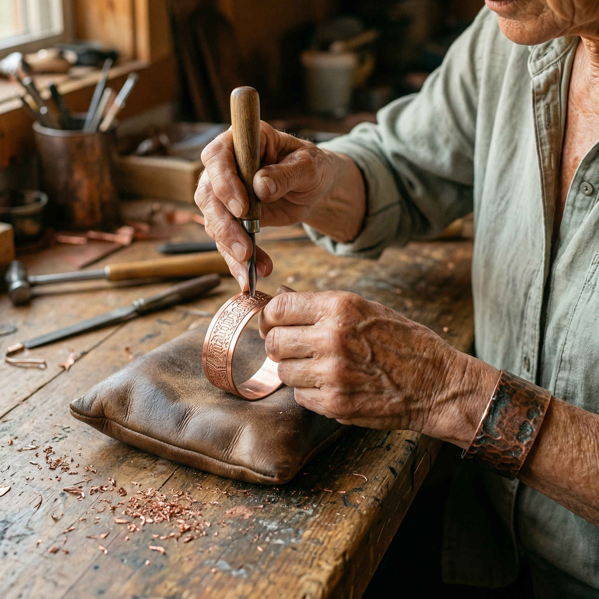 Relic Copper Bracelet – view 3