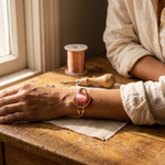 Hearth Pink Copper Bracelet – view 2