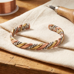 Trine Copper Bracelet – handmade from pure copper
