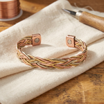Aureate Copper Bracelet – handmade from pure copper