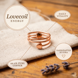 Lovecoil Copper Ring – view 4