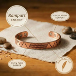 Rampart Copper Bracelet – view 4