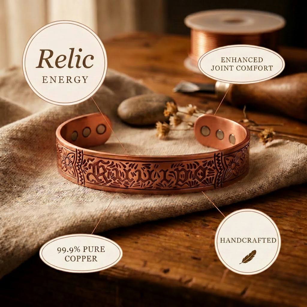 Relic Copper Bracelet – view 4
