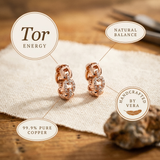 Tor Copper Earrings – view 5