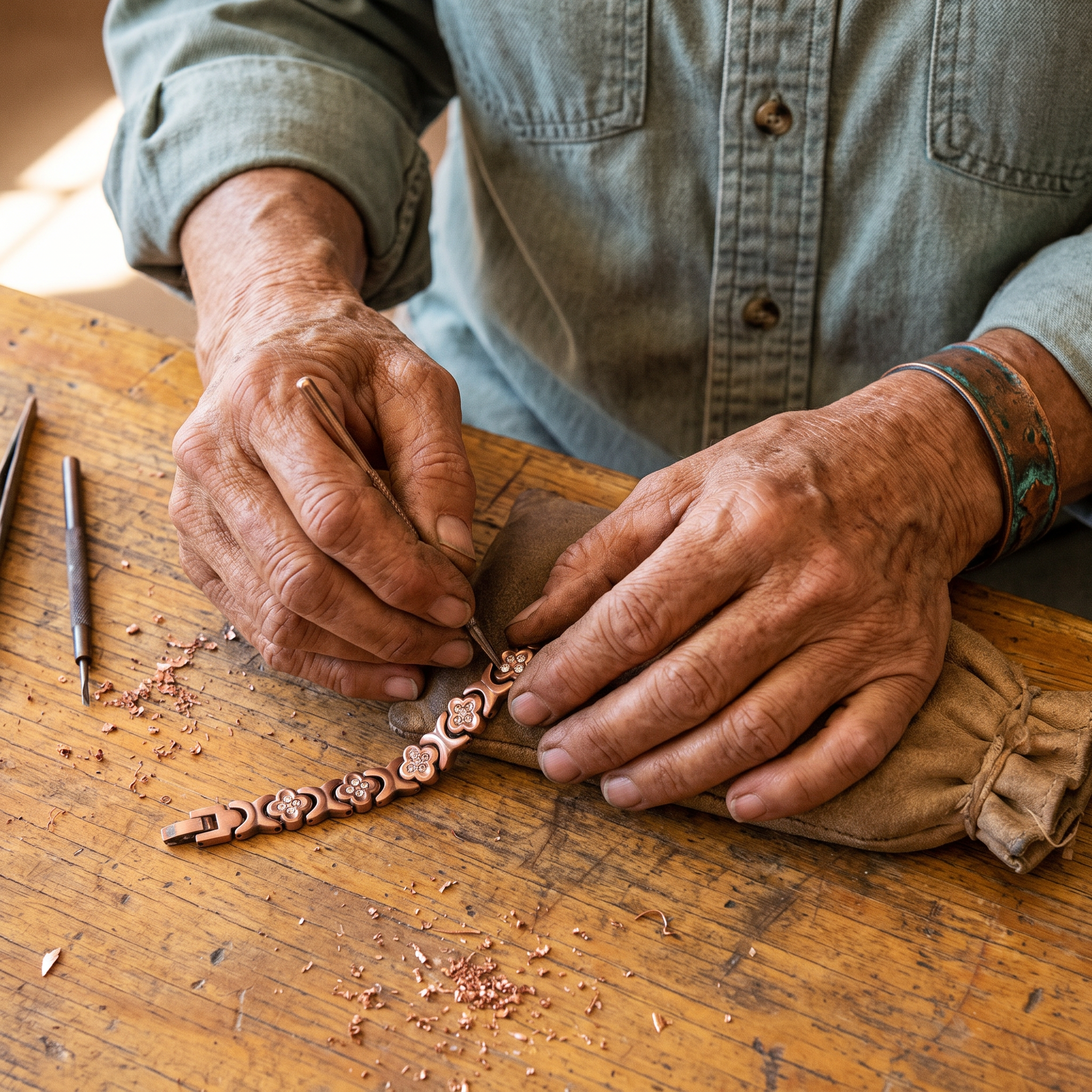Keel Copper Bracelet – view 5