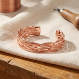 Wisp Copper Bracelet – handmade from pure copper