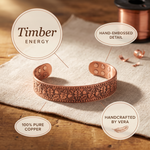 Timber Copper Bracelet – view 5