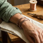 Anvil Copper Bracelet – view 2